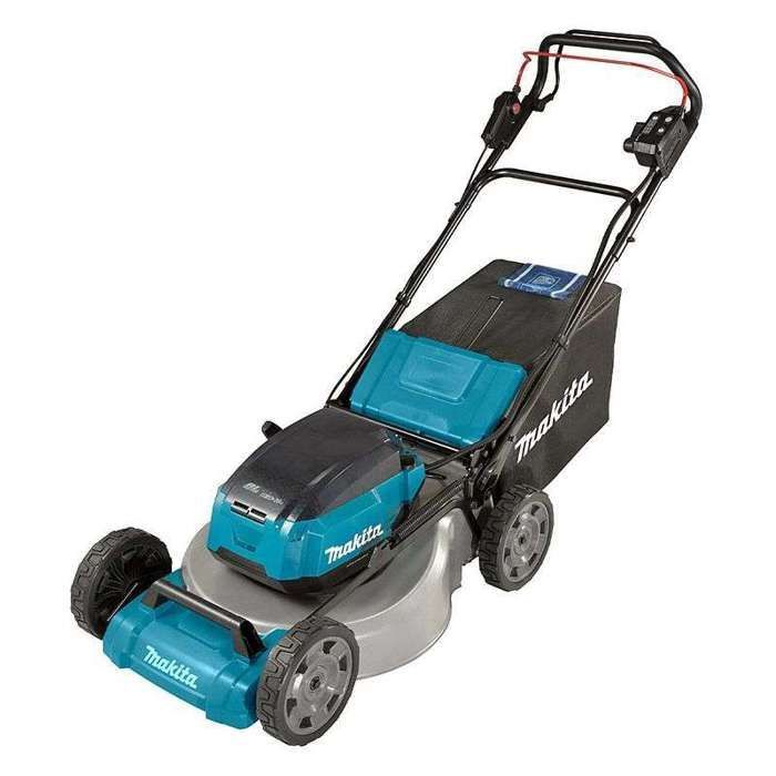 Rasaerba semovente MAKITA DLM532PT4 36V (2x18V) agli ioni di litio (4x5.0Ah).