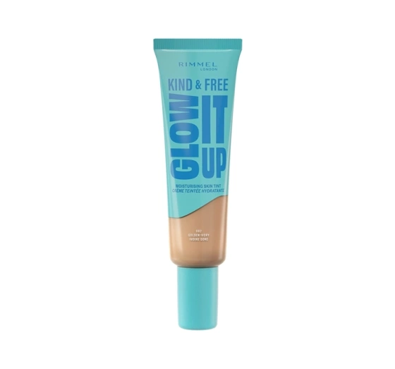 Rimmel Kind & Free Glow It Up lekki podkład nawilżający 082 Golden Ivory 30ml