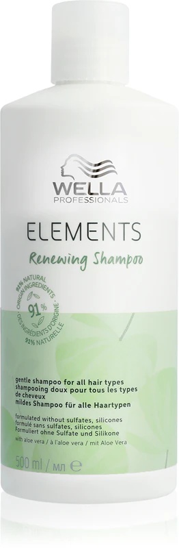 Wella Professionals Elements atjaunojošs matu atjaunošanas šampūns visiem matu tipiem