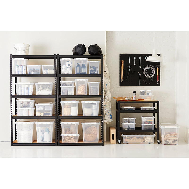 Caja de almacenamiento Smartstore SmartStore™ con tapa, 21 litros, para el hogar, L50 x W39 x H18 cm