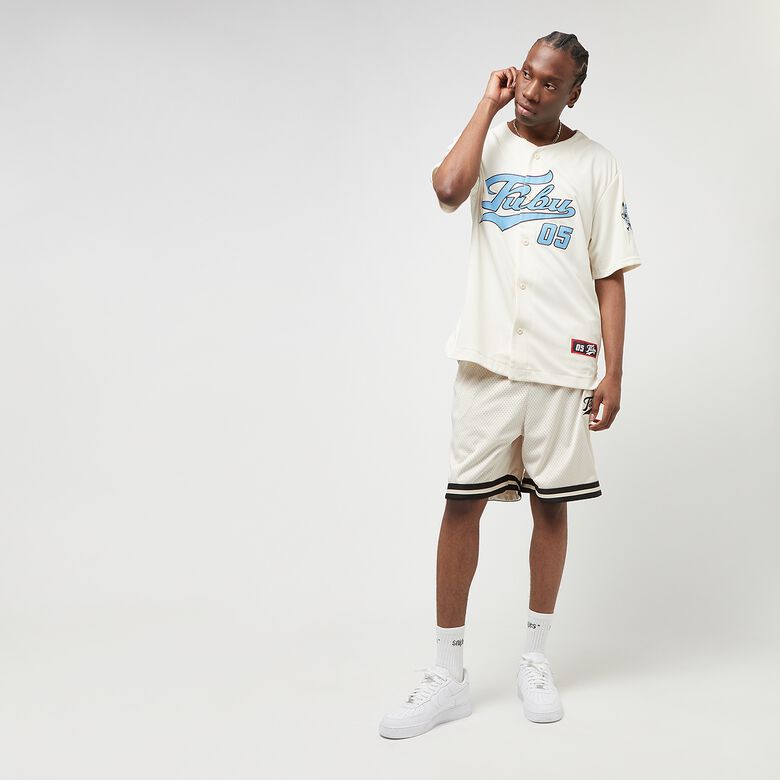 Pantaloncini in rete stile college