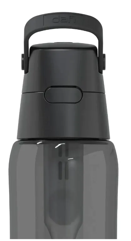 Dafi Solid Fitmania Black 0,5l - Butelka z wkładem filrtującym