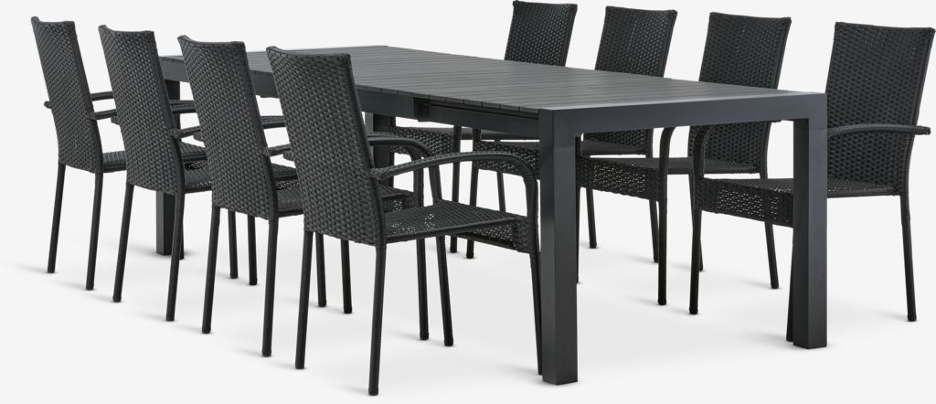 HESTEHAVE GUDHJEM HESTEHAVE L205/275 stol 4 GUDHJEM stolica crna