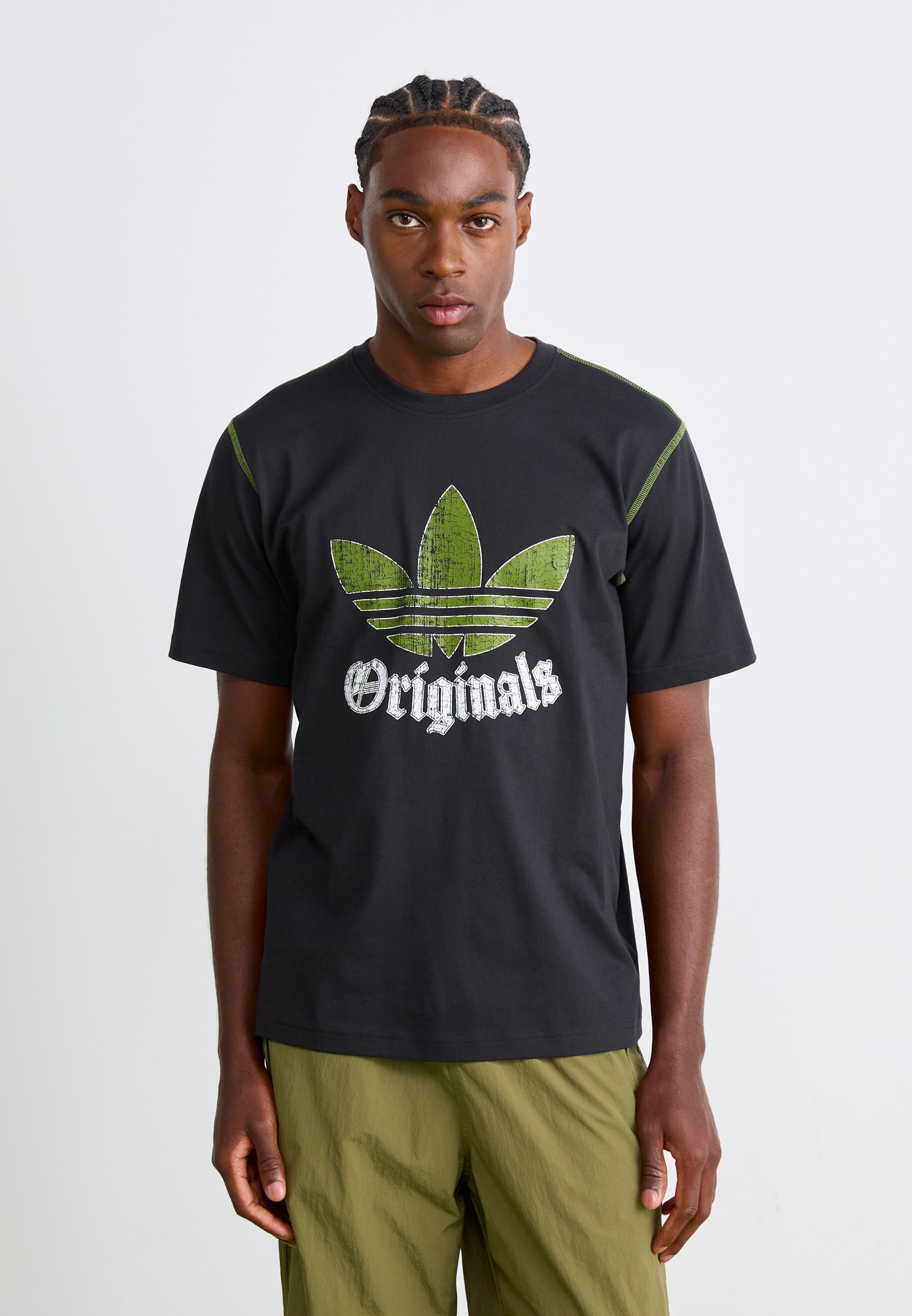 adidas Originals T-shirt - T-shirt met print - zwart