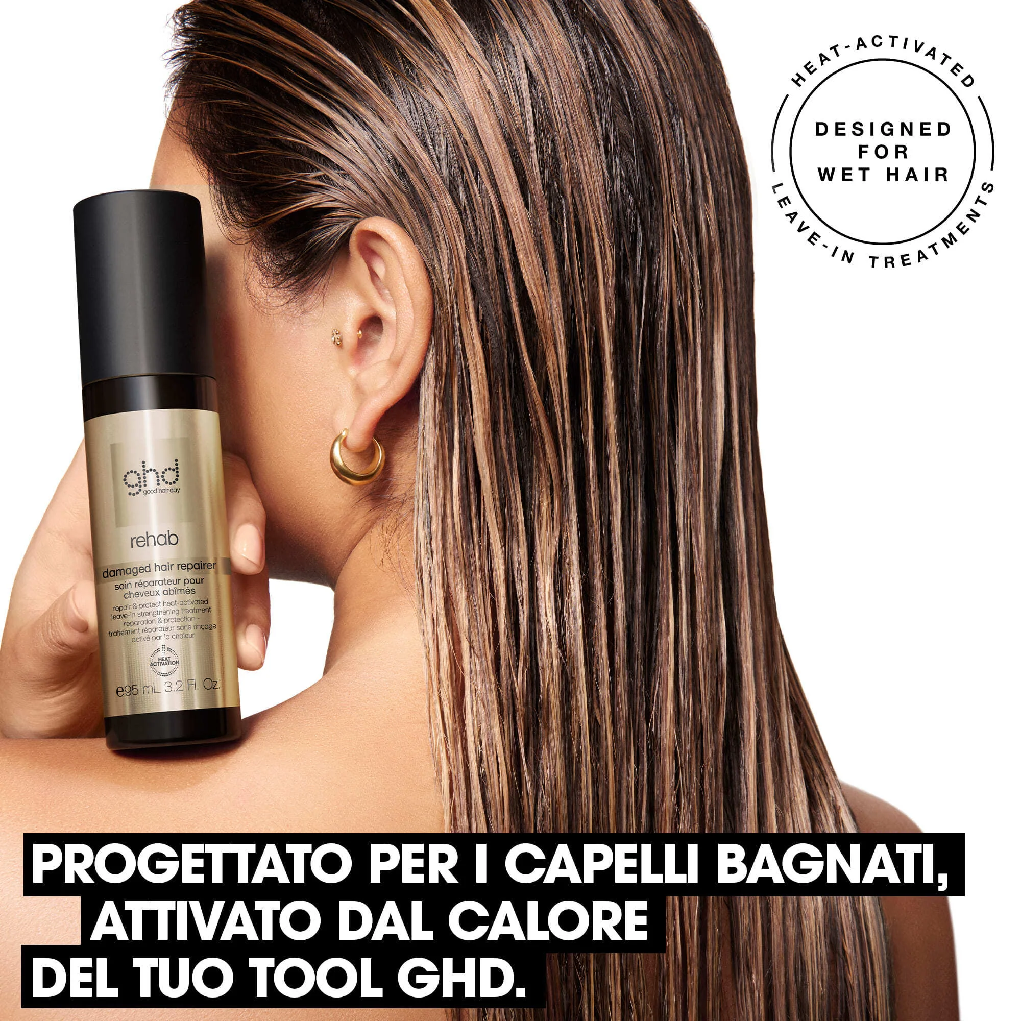 ghd Style Rehab - Damaged Hair Repairer - Spray Capelli Styling & Finish, Ristrutturanti & Ricostruttivi