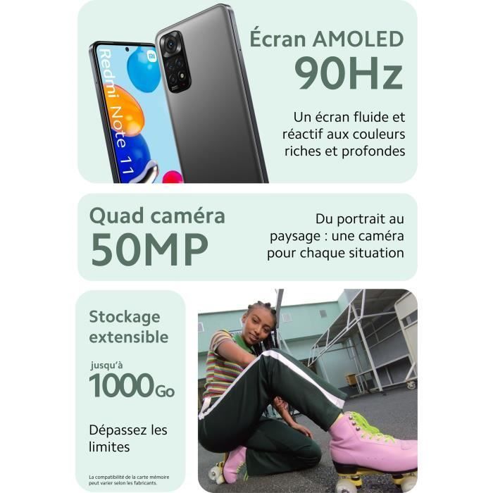 XIAOMI Redmi Note 11 128GB 4G Gray
