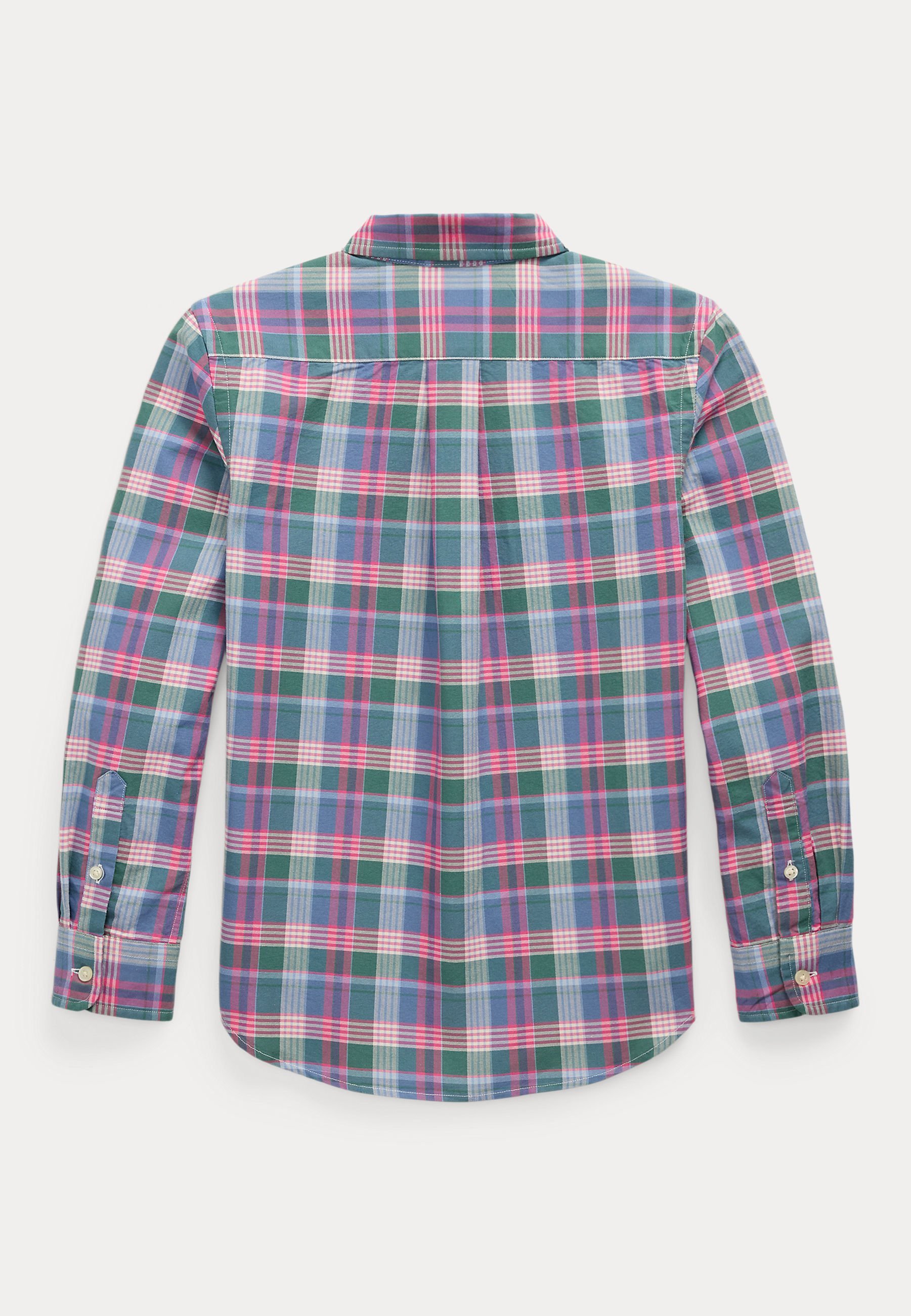 Chemise en coton Oxford à carreaux Polo Ralph Lauren - Vert/Bleu/Multicolore