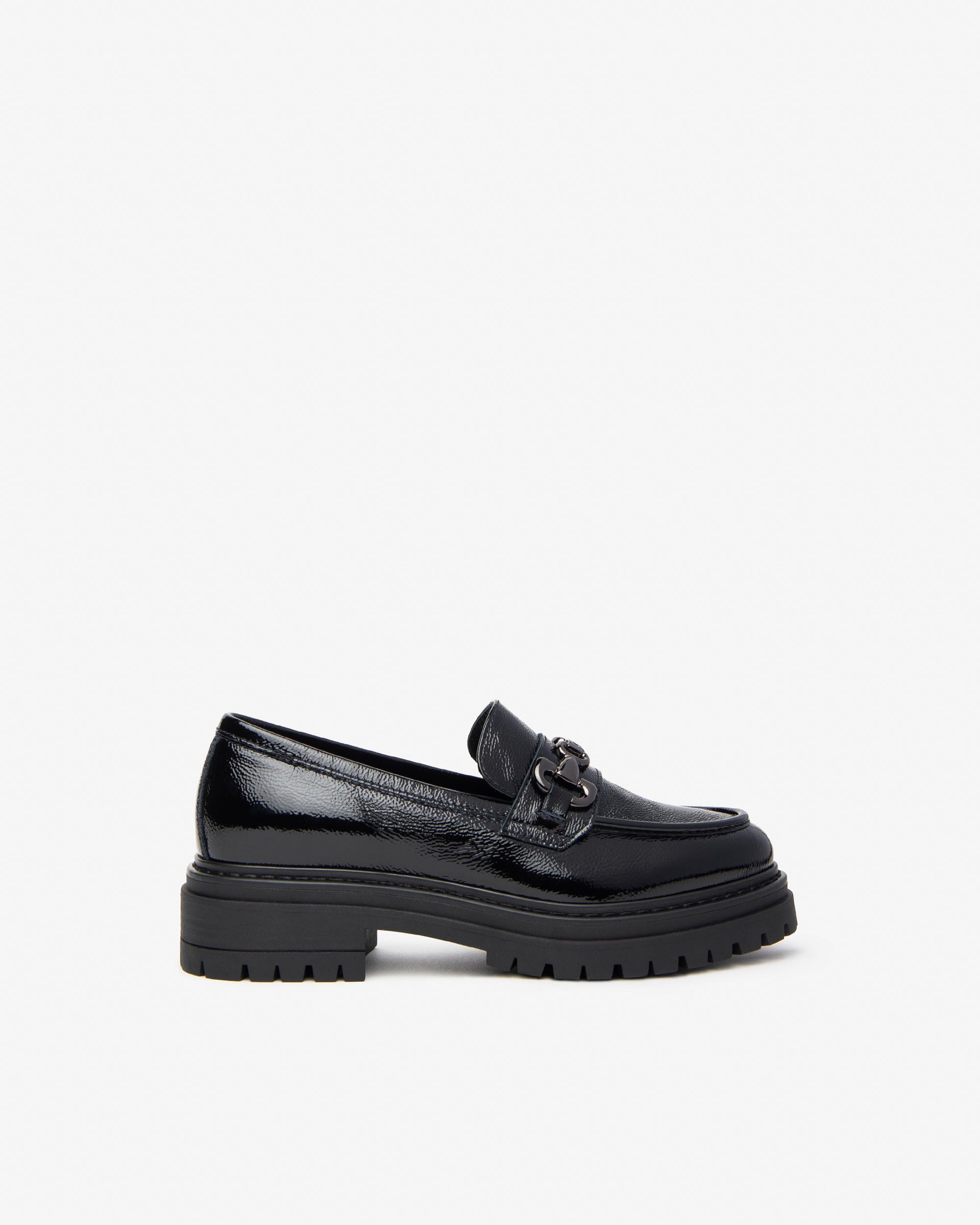  Damen-Mokassins aus Lackleder