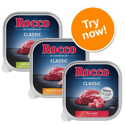 Rocco Trays blandet pakke 9 x 300 g