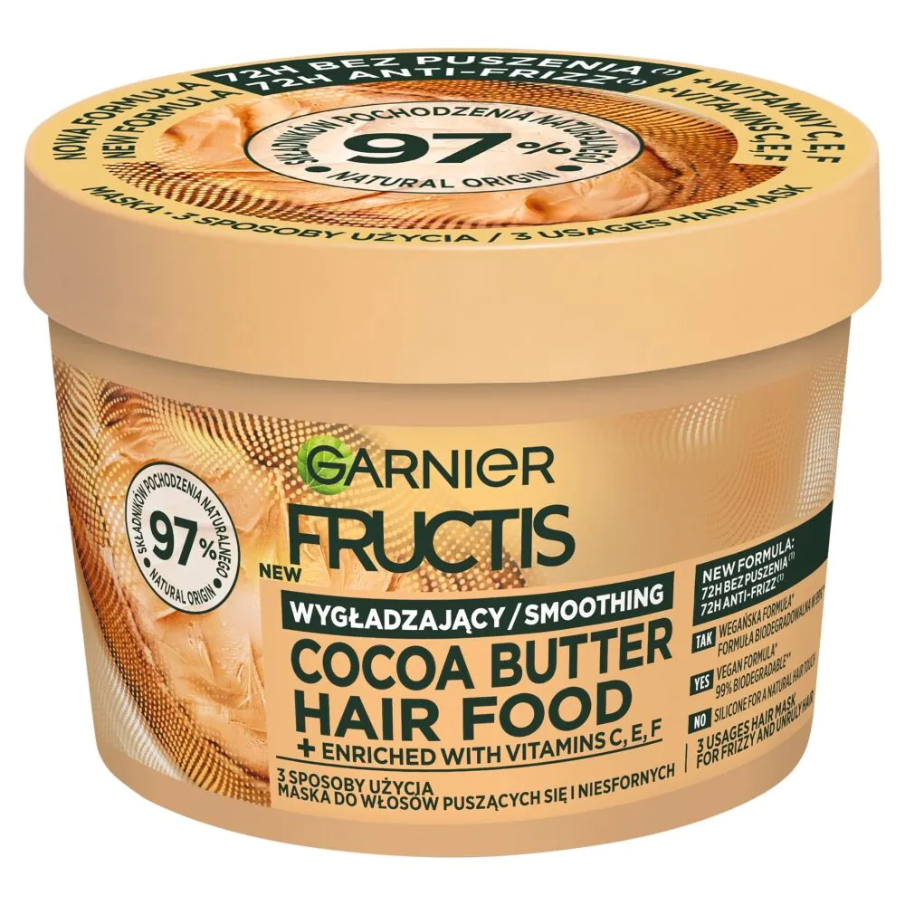 Fructis Hair Food Cocoa Butter Maska odżywcza do włosów