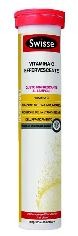 SWISSE Swisse Vitamine C bruistabletten 20 Immunostimulerend voedingssupplement