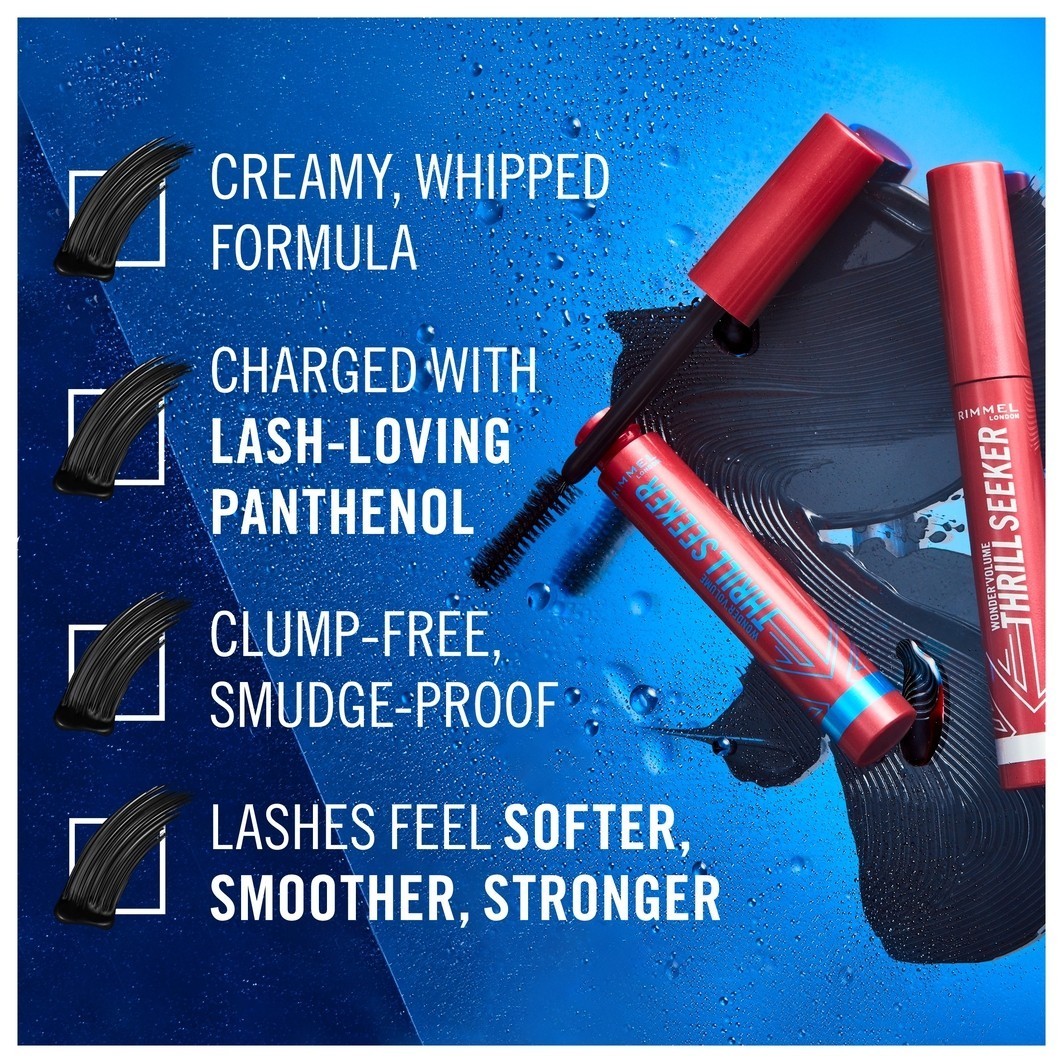 Rimmel London skropstu tuša Wonder'Volume Thrill Seeker - 8 ml