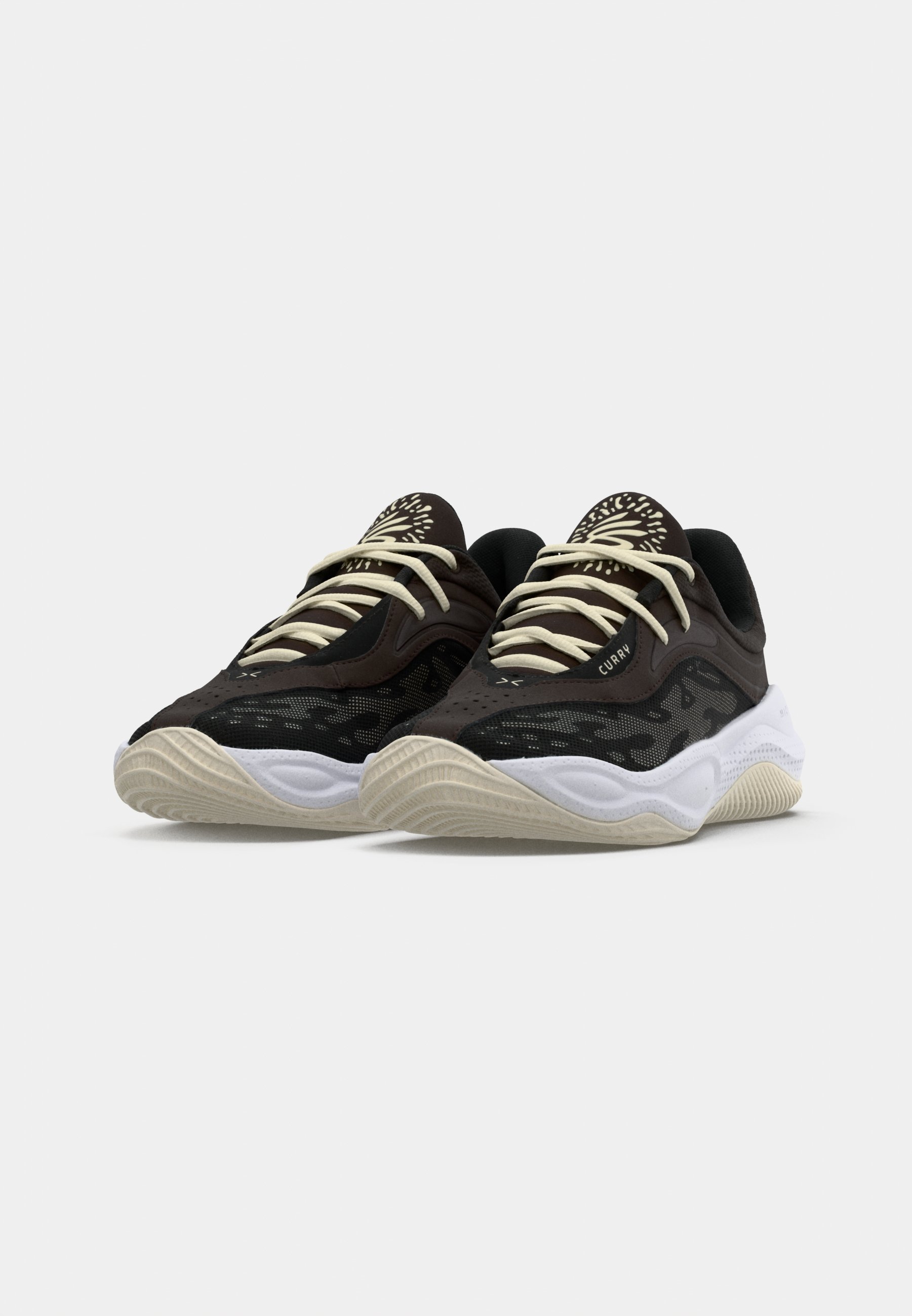 Under Armour CURRY SPLASH 25 - Basketbalschoenen - Kona bruin/zwart/steen
