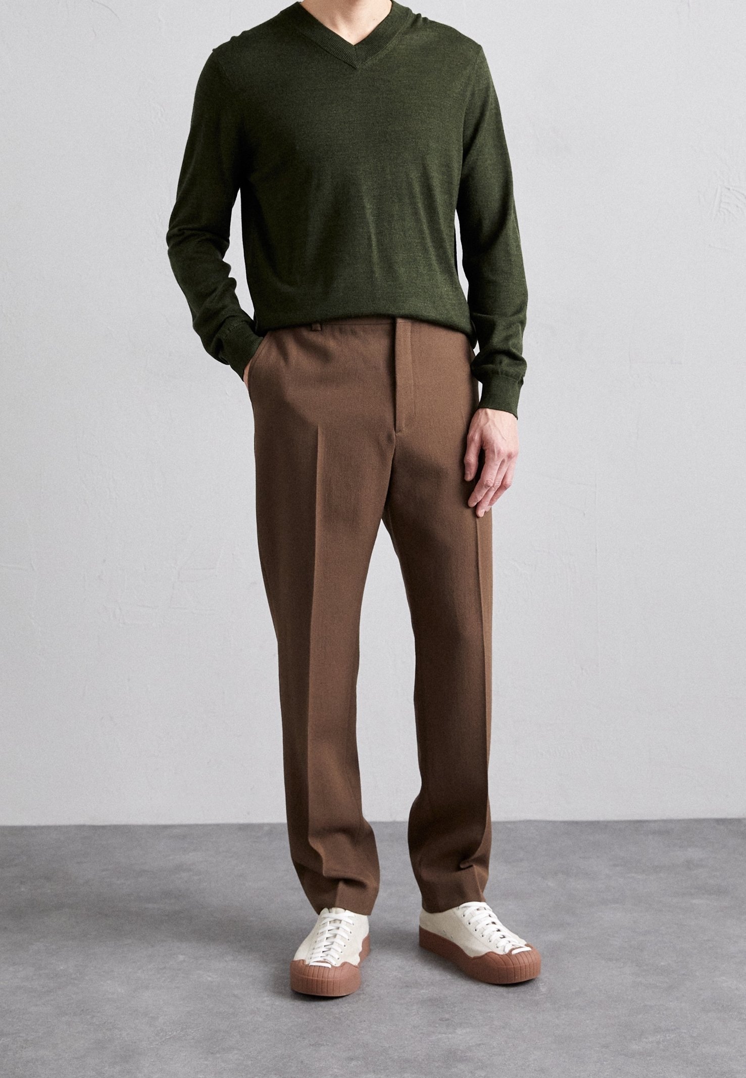 NN.07 Maglione - verde scuro