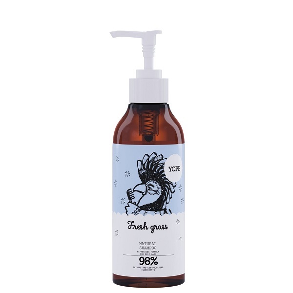 Champú Yope para cabello graso Fresh Grass 300 ml