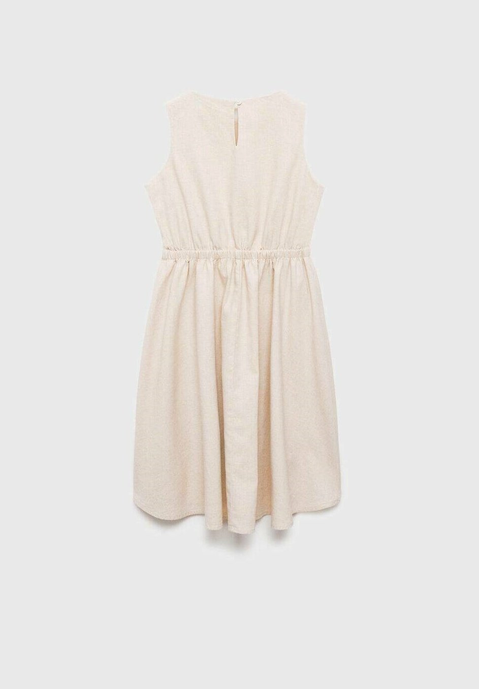 Dětské šaty Mango na den - pískové