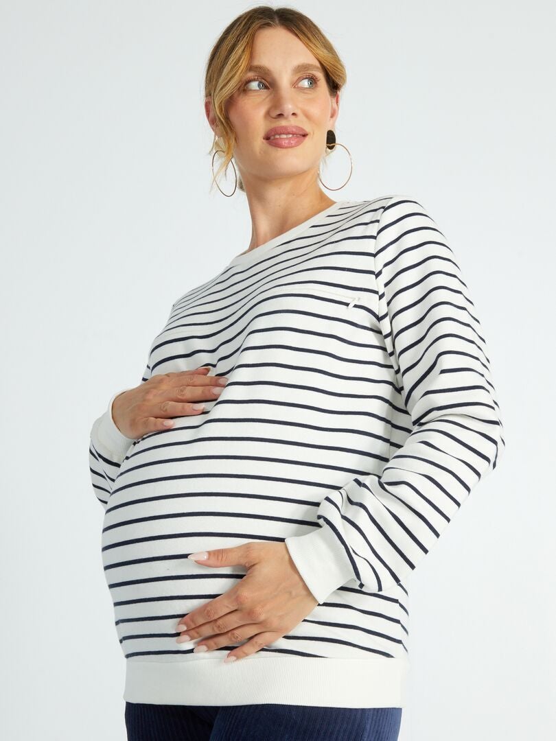 Verpleegkundig sweatshirt - WIT