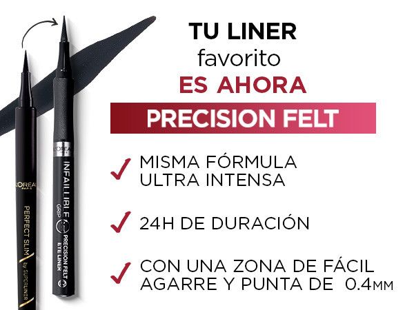 Infallible Grip 24h Precision Eyeliner Črtala za oči in svinčniki za oči