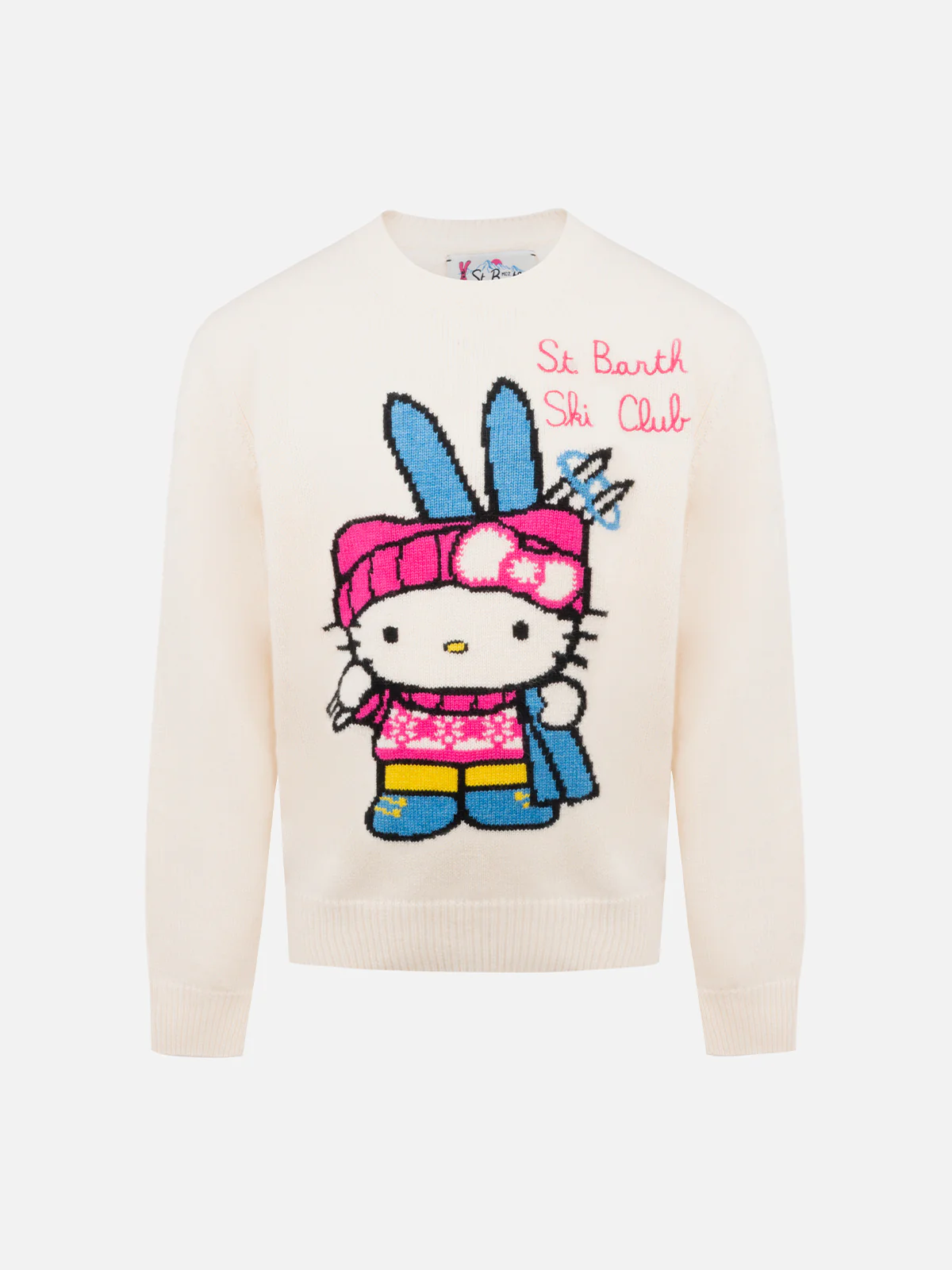 Prinsessentrui met ronde hals voor meisjes en Hello Kitty-jacquard | HELL