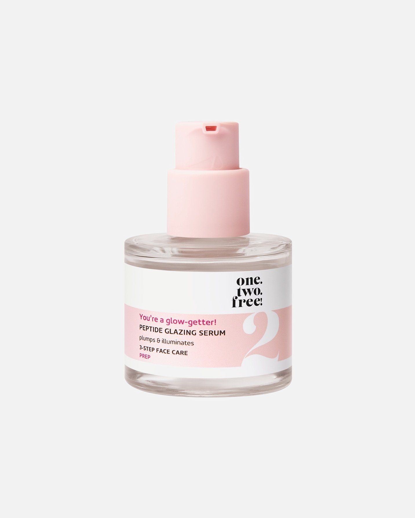 one.two.free! Glowserum Peptidni serum za glaziranje – 30 ml