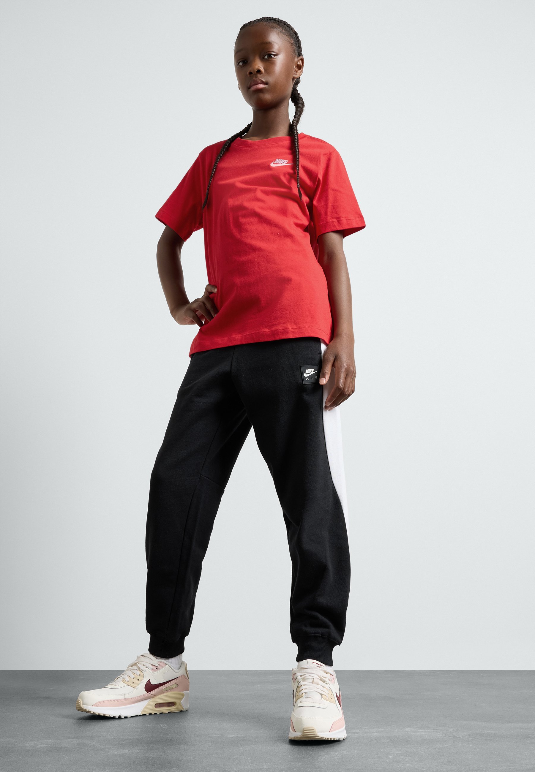 Nike Sportswear CLUB UNISEX - Treningsbukse - black/white