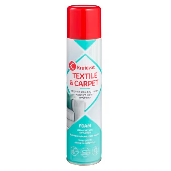 Kruidvat Clean средство за чишћење тепиха и тапацираног намештаја<br>400ml