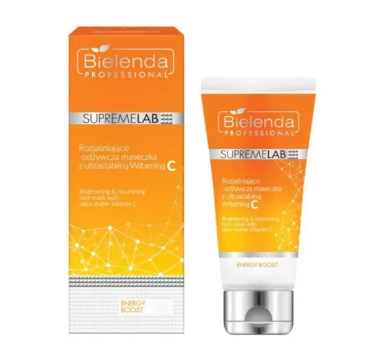 Bielenda Professional Supremelab Energy Boost maseczka z witaminą C 70 ml