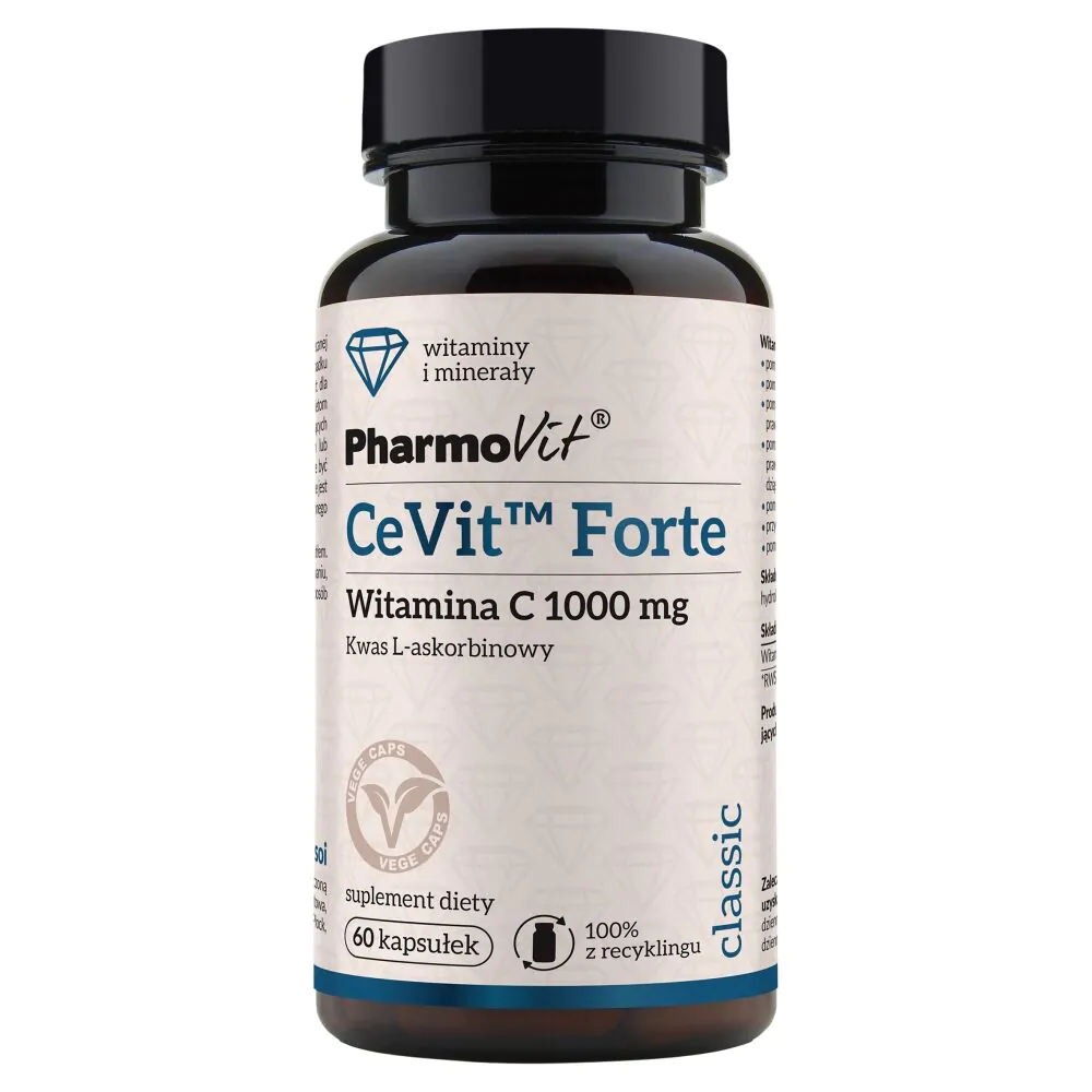 PharmoVit Classic CeVit Forte Witamina C 1000 mg Kapsułki