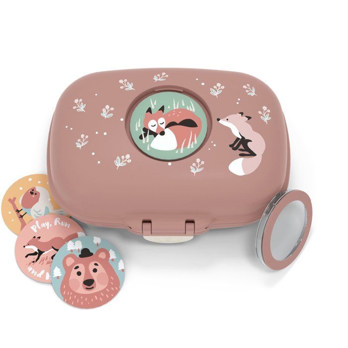 Lunch Box - MONBENTO - Airtight Snack Box - MB Gram Fox
