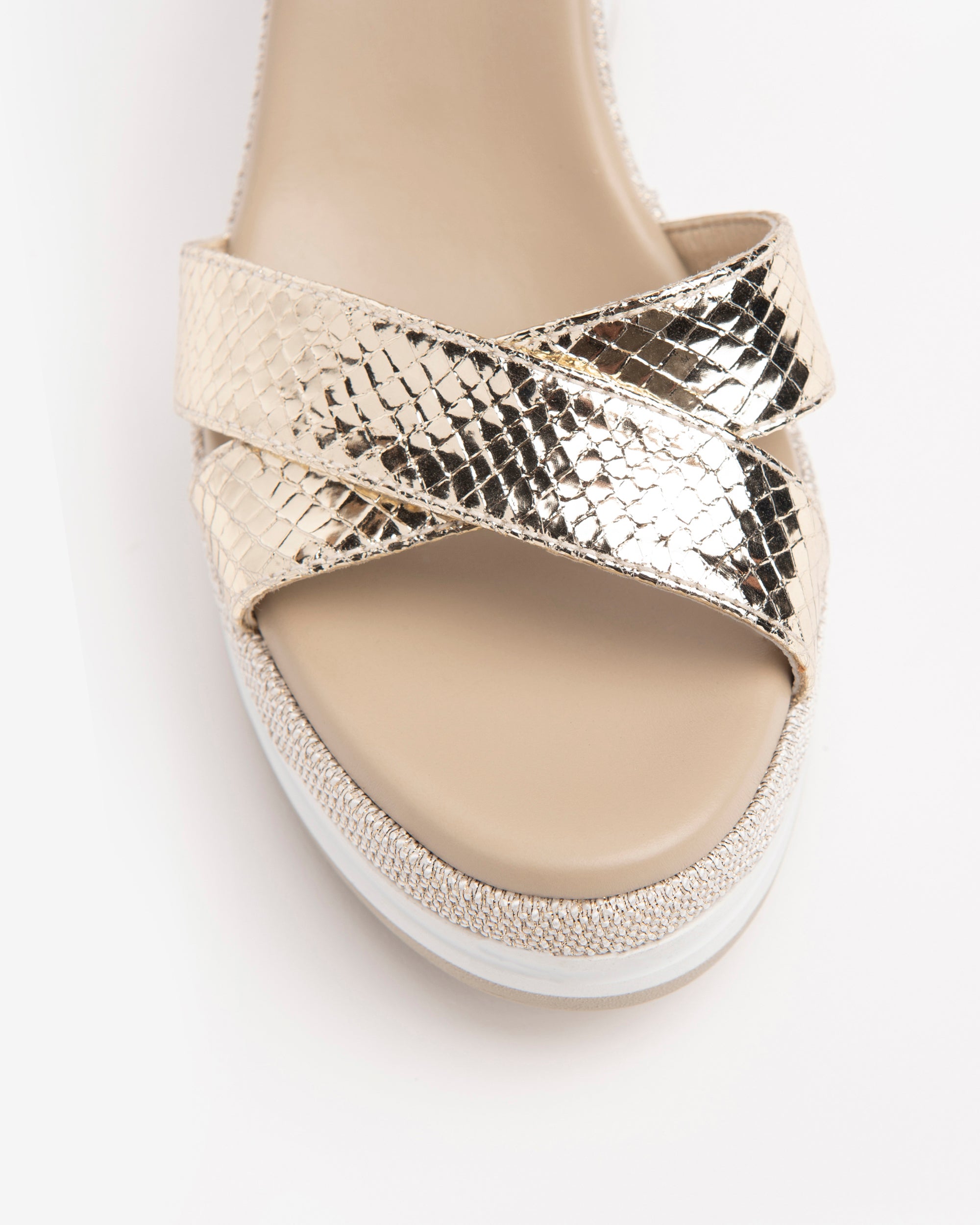  Damen-Ledersandalen