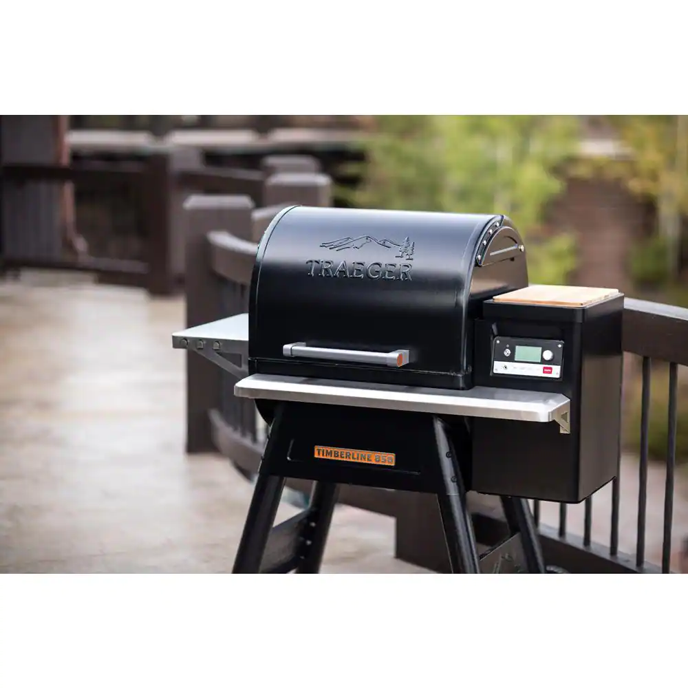 Grill pelletowy i wędzarnia Timberline 850 Wifi w kolorze czarnym
