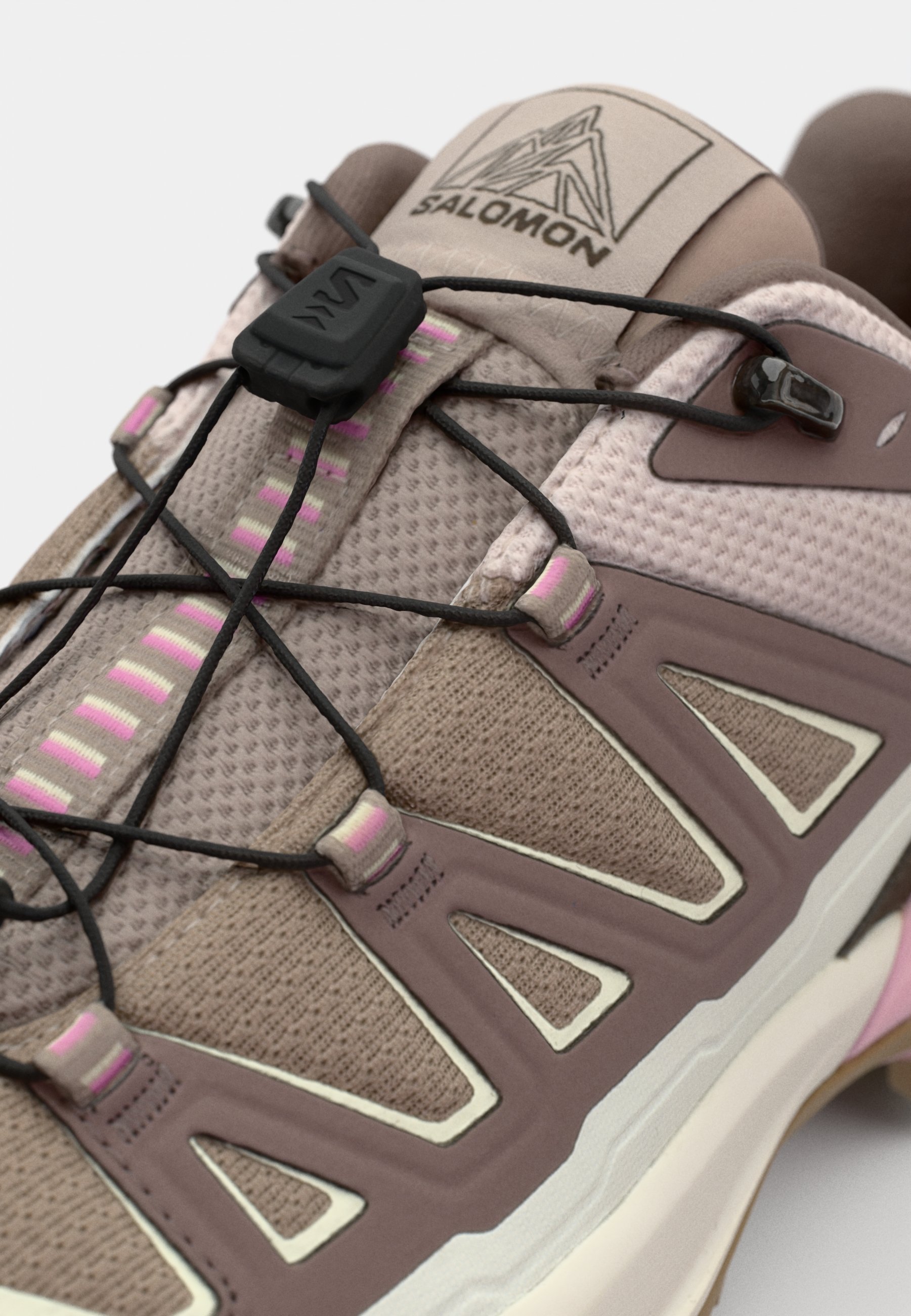 Salomon X ULTRA 360 EDGE - Wanderschuhe - etherea/iron/fairy tale