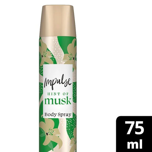 Impulse testápoló spray dezodor pézsma 75ml