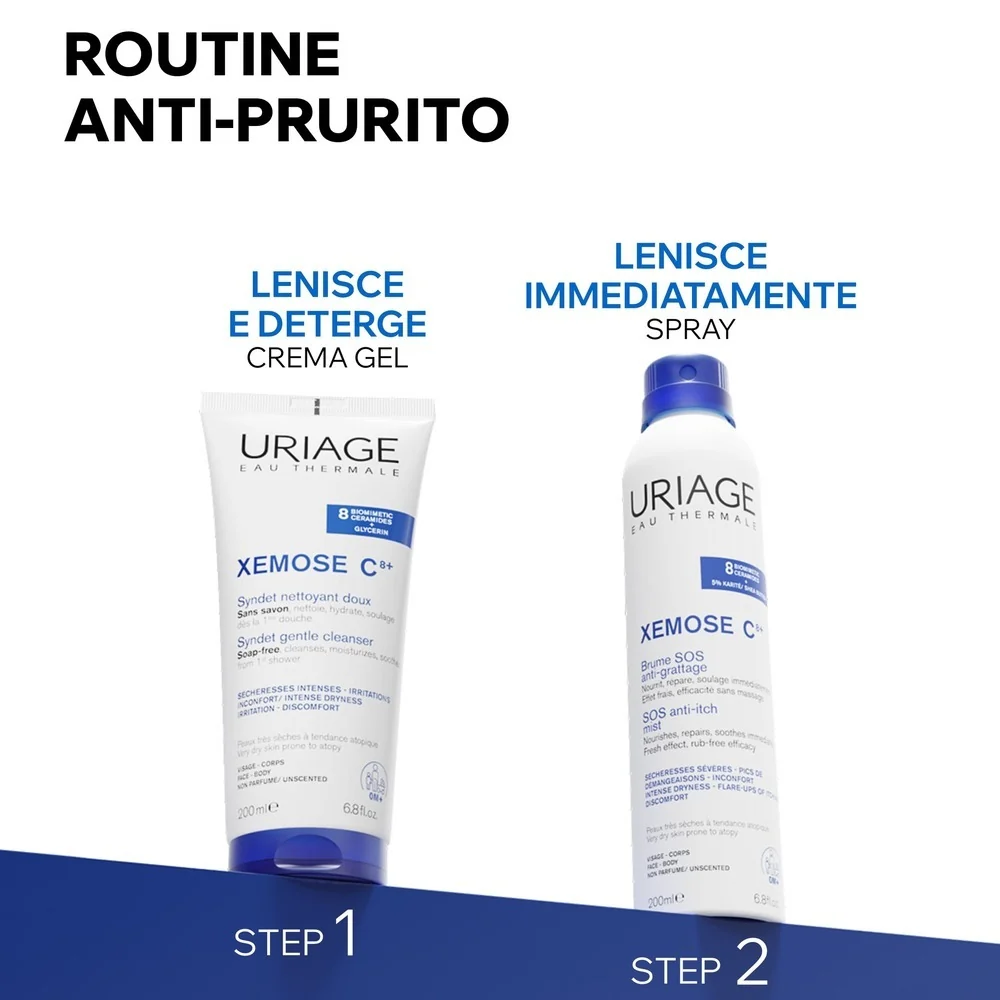 XÉMOSE C8+ Spray SOS Anti-prurito - Fluido Corpo