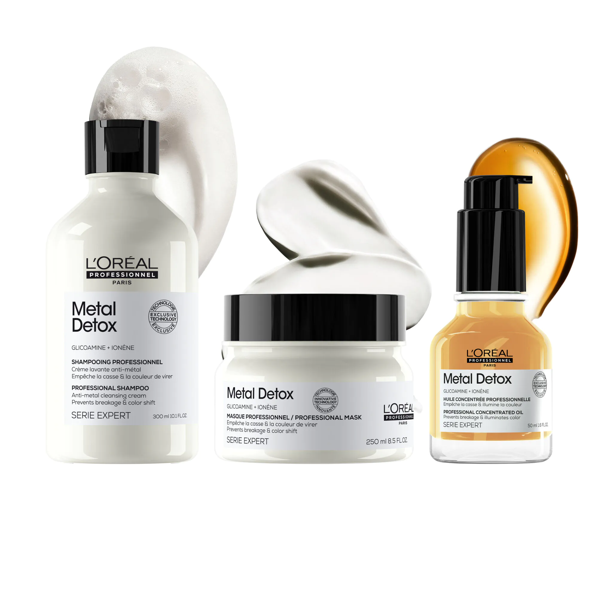 L’Oréal Professionnel Metal Detox Trio Zestaw