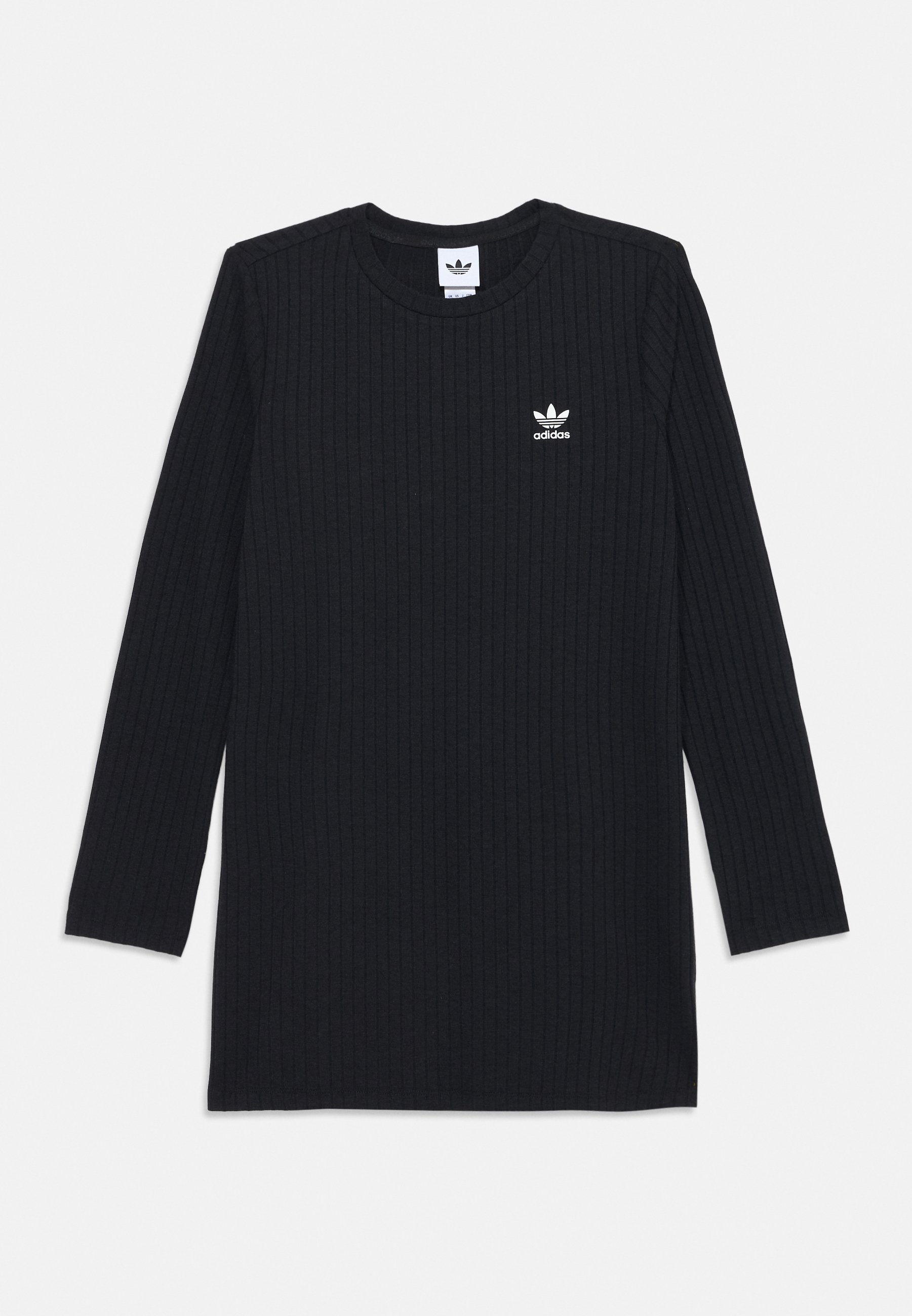 adidas Originals WIDE DRESS - Žerzejové šaty - black/white