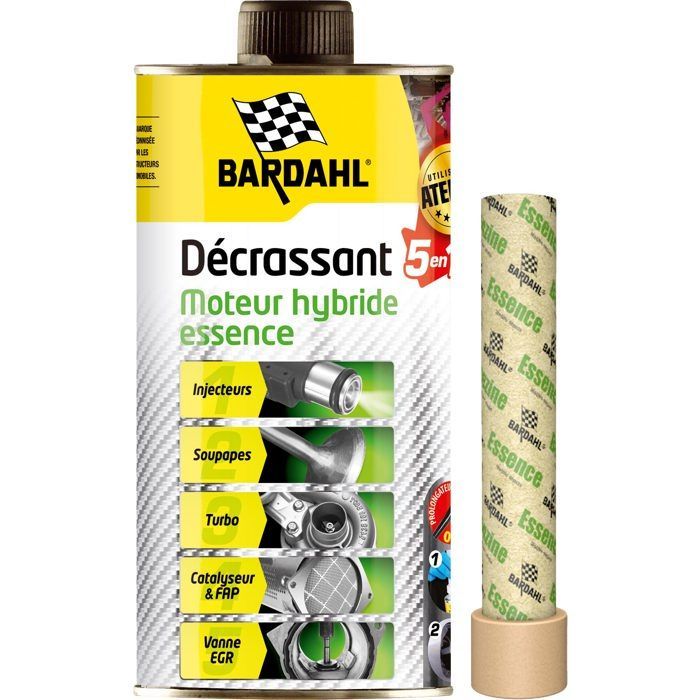 Limpiador de motores de gasolina híbridos 5 en 1 Bardahl 1L