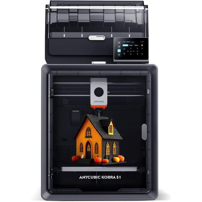 Imprimante 3D Combo - Vitesse 600 mm/s + Structure CoreXY Fermée - Format 250×250×250 mm