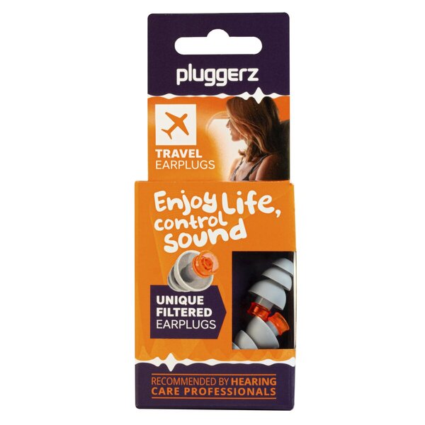 Dopuri de urechi Pluggerz Travel<br>2 bucăți