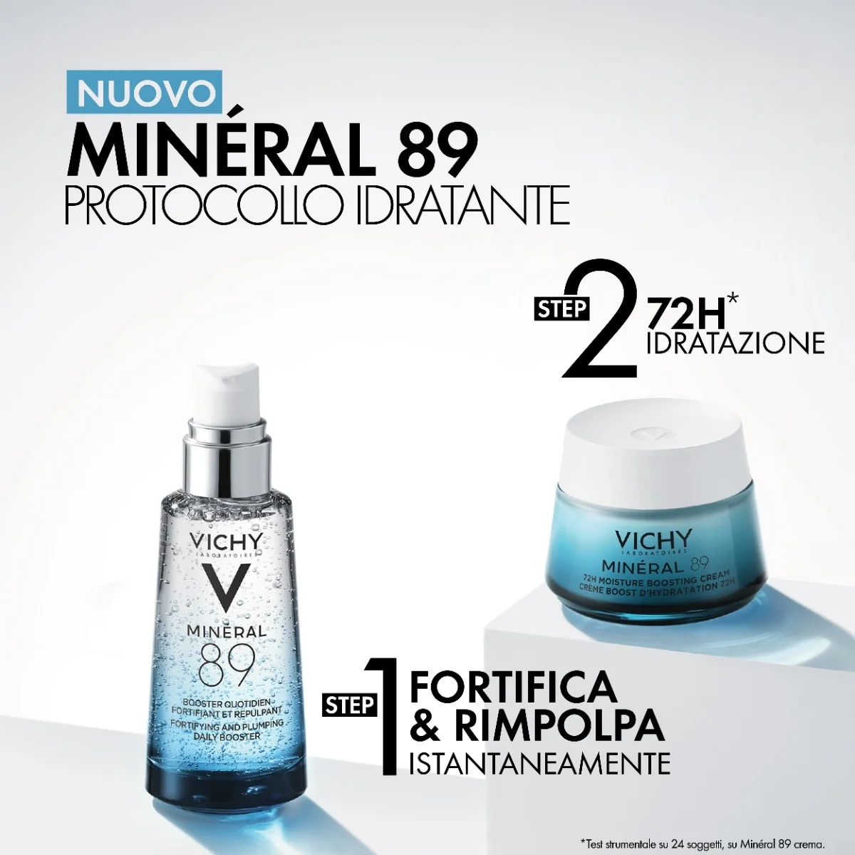 VICHY Vichy Minéral 89 Crème Riche 72H 50 ml Hydratante