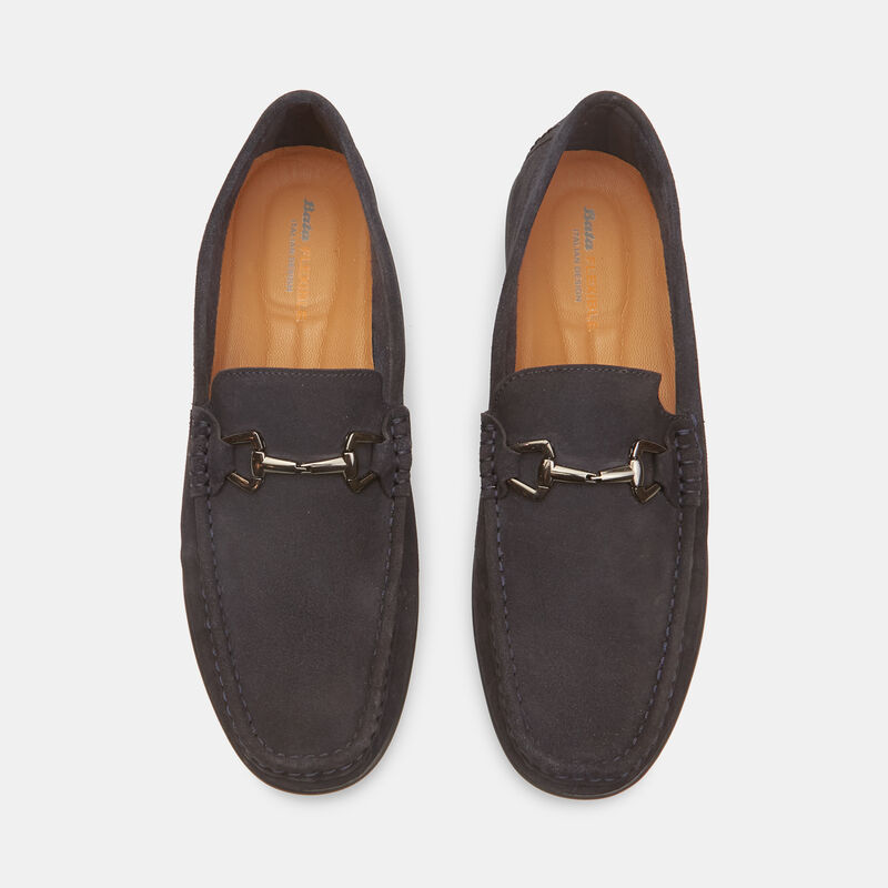 BATA Herrmockasin i mocka