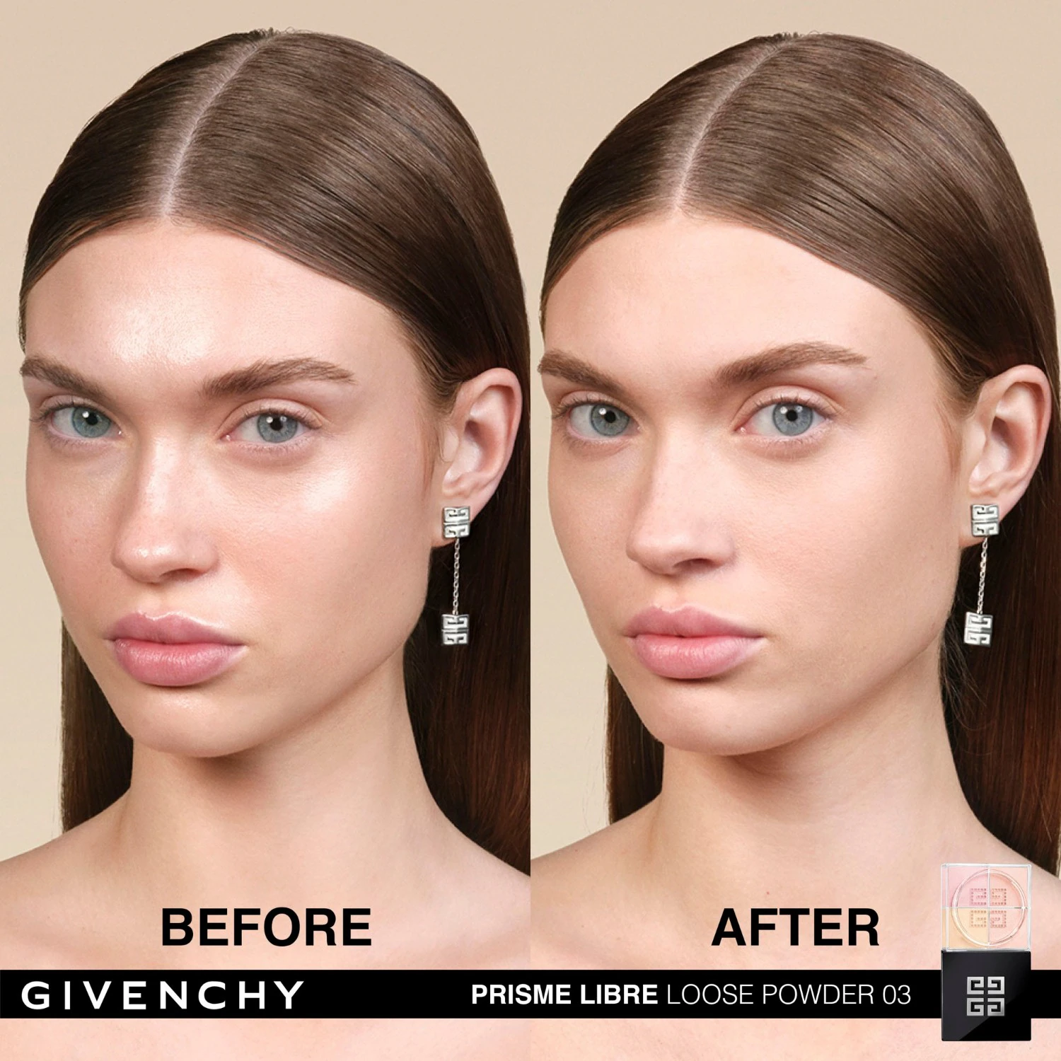 Givenchy Poudre Libre 4 Couleurs Matifiante, Correctrice et Lumineuse