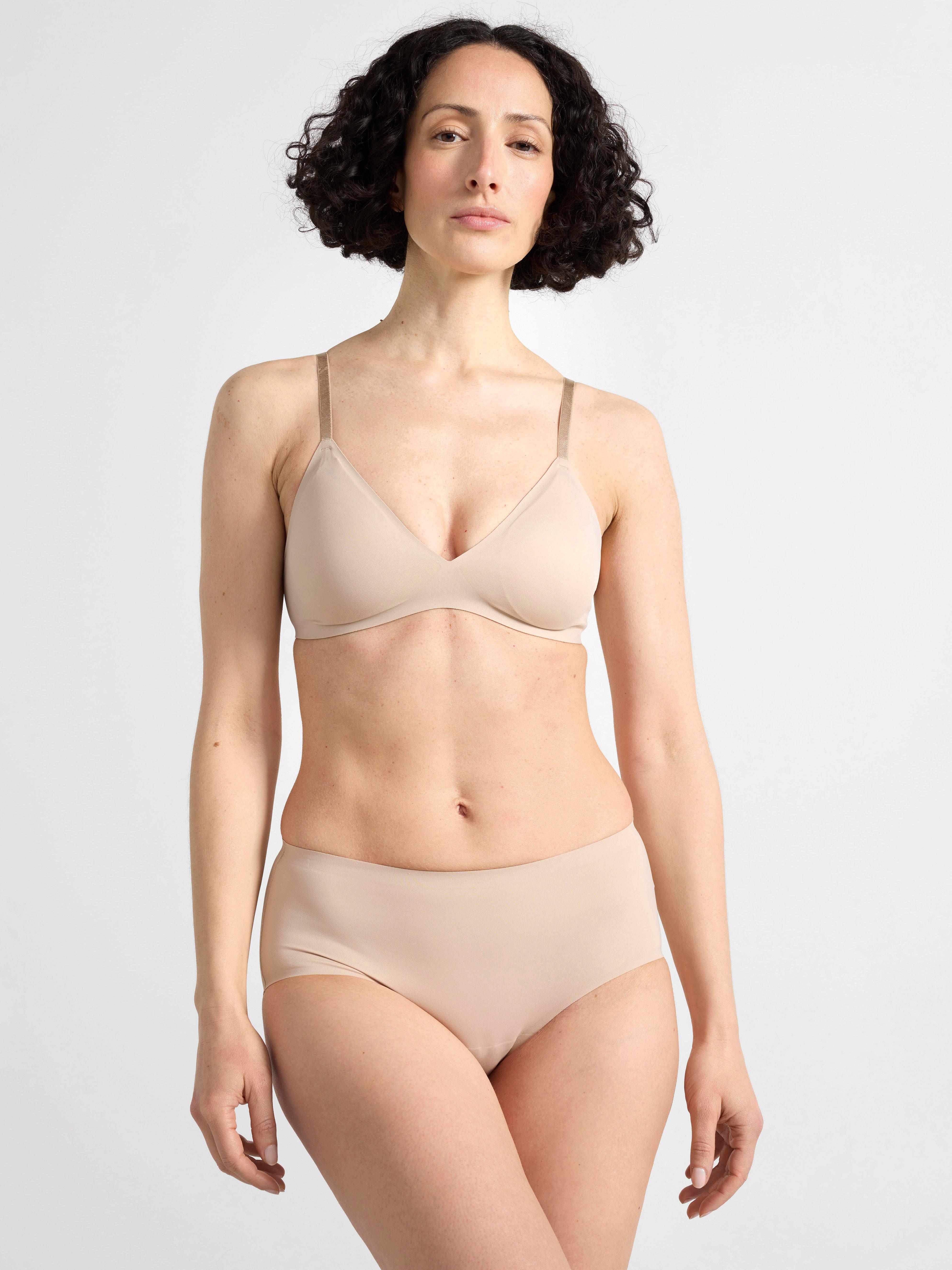 Mjuk bh Beige