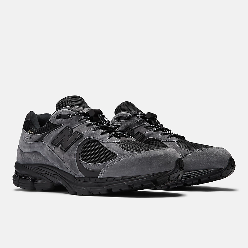 Botas masculinas JJJJound x NB 2002R GORE-TEX® – Cinza com detalhes em preto
