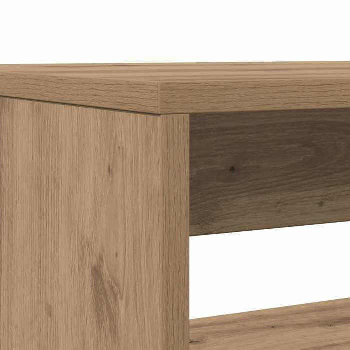 947751& Juego de mesa y banco de comedor de 3 piezas - Madera - Aglomerado - Mesa y sillas de cocina