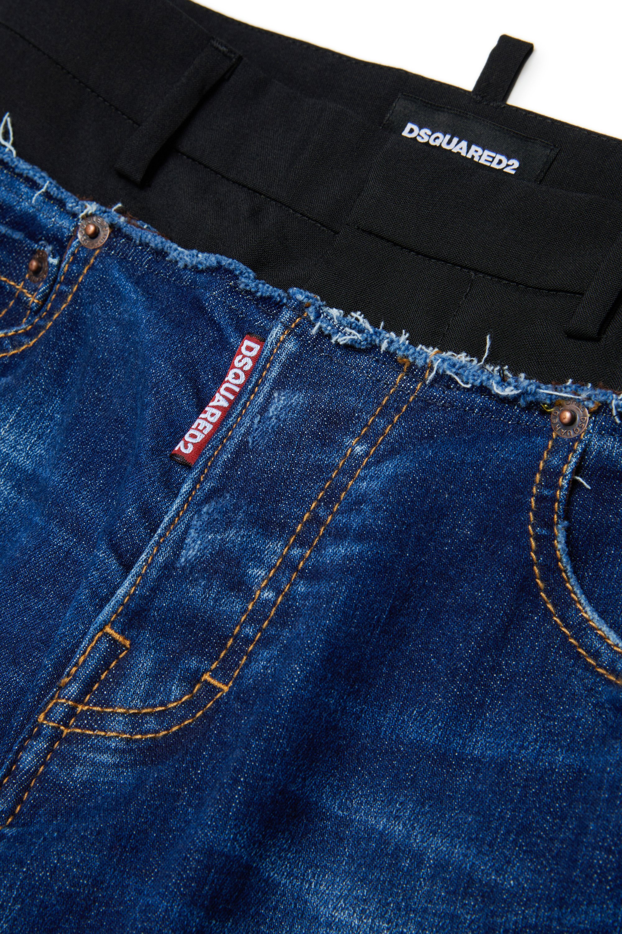 Dsquared2 UNISEXE - Jean droit - denim bleu