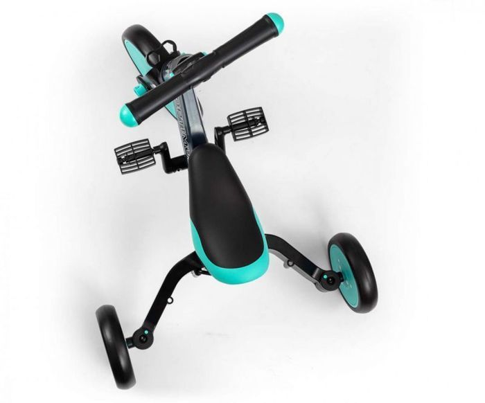 Vélo de ville - MILLY MALLY - Milly mally 5306 - Beach cruiser - 4en1 - Couleur turquoise