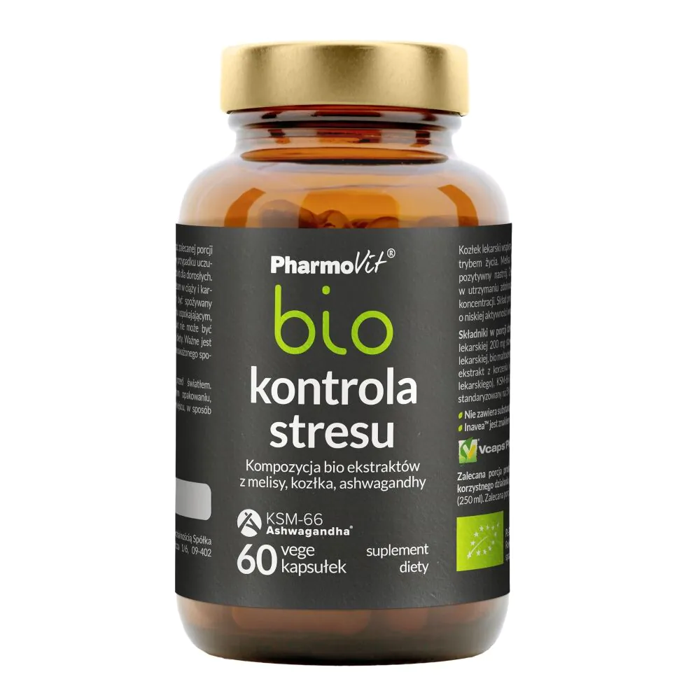 PharmoVit Bio Kontrola stresu Kapsułki