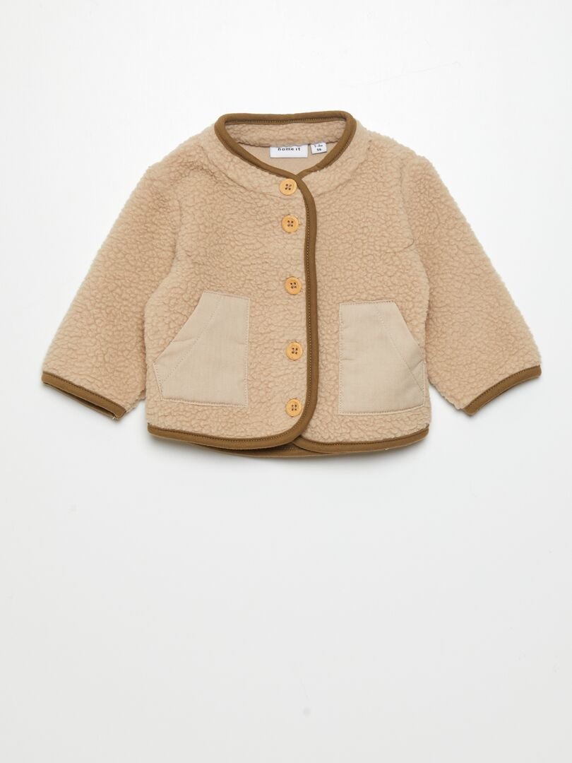 Sherpa-jas - BEIGE