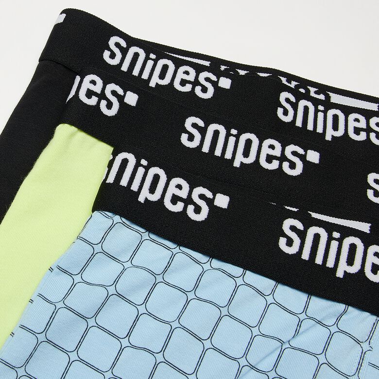 Multipack boxershorts met zwarte tape (3 stuks)